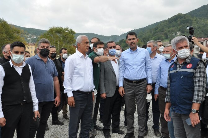 Bakan Kurum: “Sel Bölgesinde Toplamda 952 Konut Ve 170 Tane Köy Evinin Yapımına Başladık”