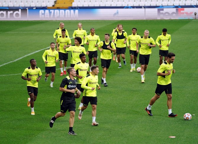 Borussia Dortmund, Beşiktaş Maçının Hazırlıklarını Tamamladı