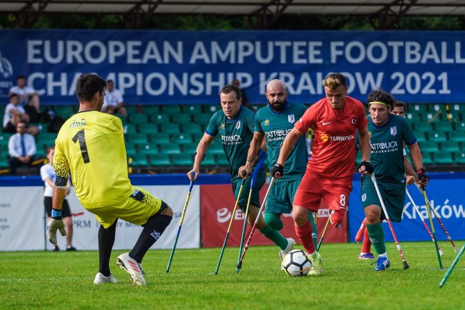 Ampute Futbol Milli Takımı, Avrupa Şampiyonası’nda Çeyrek Finalde