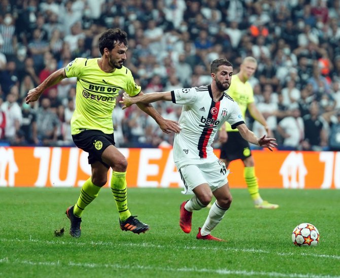 Uefa Şampiyonlar Ligi: Beşiktaş: 1 - Borussia Dortmund: 2 (Maç Sonucu)