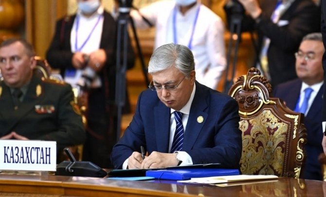 Tacikistan’daki Kgaö Güvenlik Konseyi Toplantısı’nda 14 Belge İmzalandı