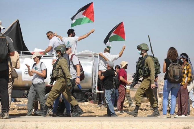 İ̇srail Güçlerinden Filistinlere Sert Müdahale: 5 Yaralı