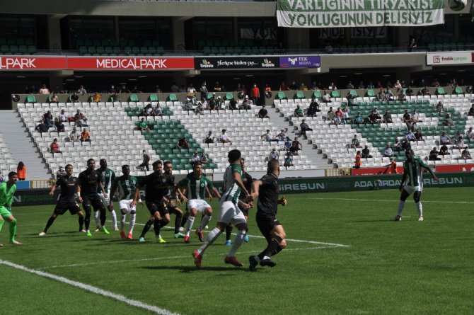 Süper Lig: Gzt Giresunspor: 0 - İ̇h Konyaspor: 0 (İ̇lk Yarı)