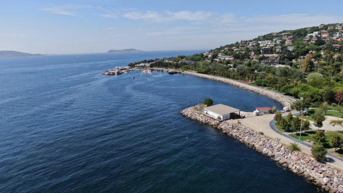 Müsilajdan Arındırılan Caddebostan Ve Kartal Sahilleri Havadan Görüntülendi