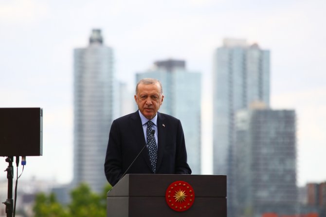 Cumhurbaşkanı Erdoğan, New York’un Merkezindeki Türkevi’ni Açtı