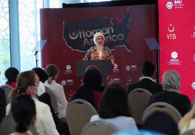 Emine Erdoğan "Osmanlı’nın Amerika’sı” Belgesel Filminin Abd’deki Tanıtımına Katıldı