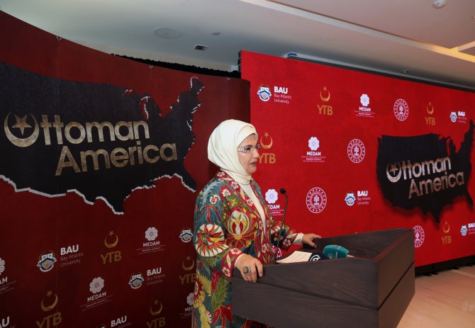 Emine Erdoğan "Osmanlı’nın Amerika’sı” Belgesel Filminin Abd’deki Tanıtımına Katıldı