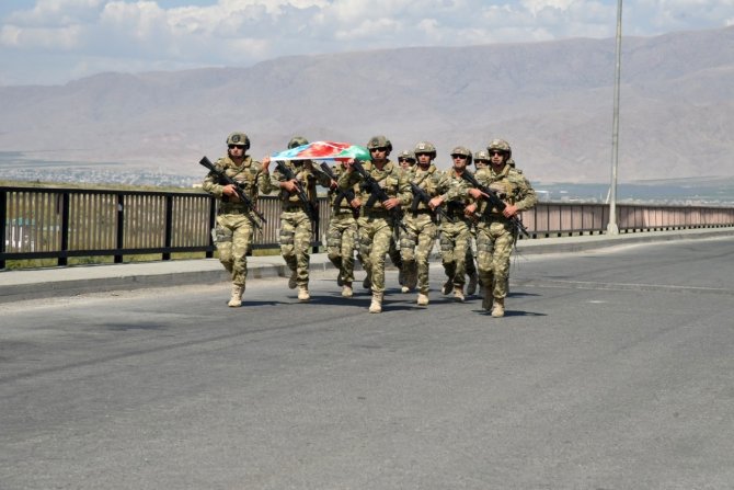 Türk Askeri “Sarsılmaz Kardeşlik 2021 Tatbikatı” İçin Nahçıvan’da