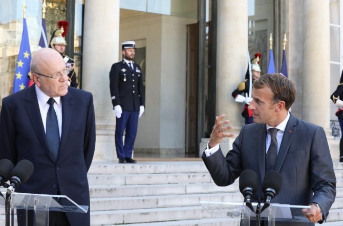 Lübnan Başbakanı Mikati İlk Resmi Ziyaretini Fransa’ya Yaptı