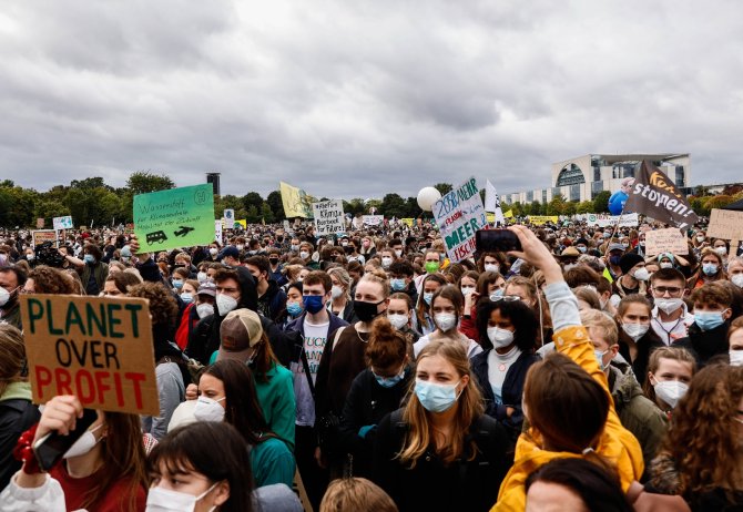 Almanya’da Genel Seçimler Öncesinde İklim Protestoları