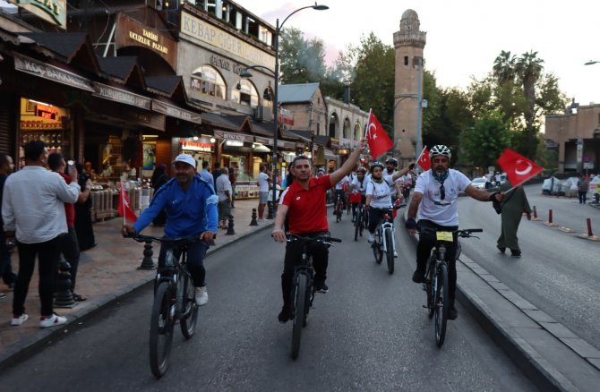 Şanlıurfa’da Farkındalık İçin Pedal Çevirdiler