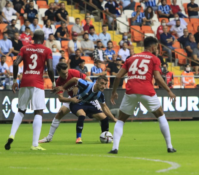 Süper Lig: Adana Demirspor: 1 - Gaziantep Fk: 0 (İ̇lk Yarı)