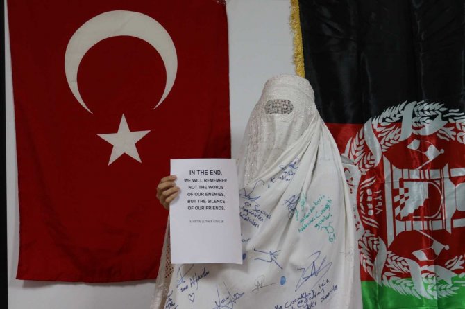 Trabzon’dan Afganistan’daki Kadın Hakları İhlallerine Böyle Dikkat Çektiler