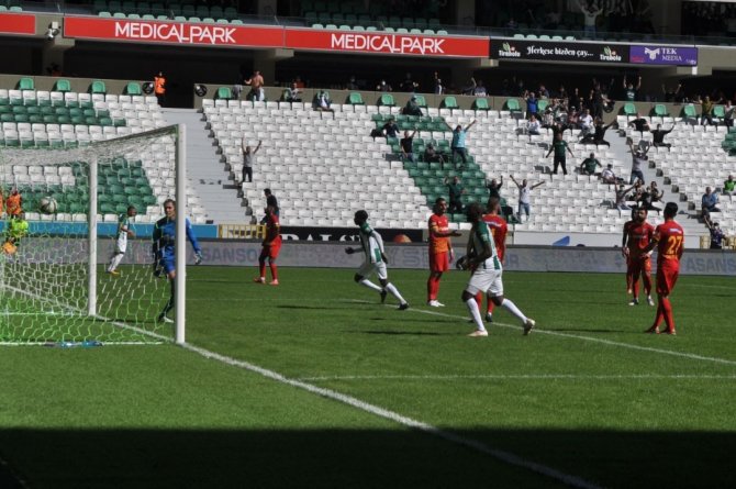 Süper Lig: Gzt Giresunspor: 1 - Kayserispor: 1 (İ̇lk Yarı)