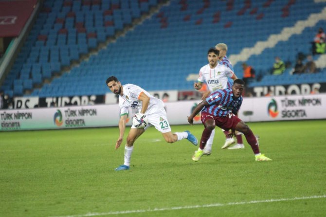 Süper Lig: Trabzonspor: 1 - Aytemiz Alanyaspor: 1 (Maç Sonucu)