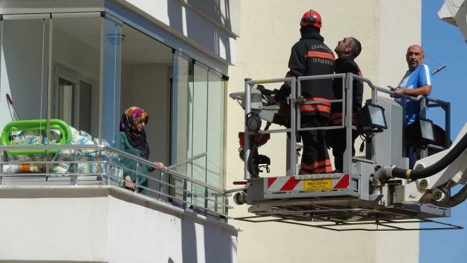 Trabzon’da Yangın Paniği