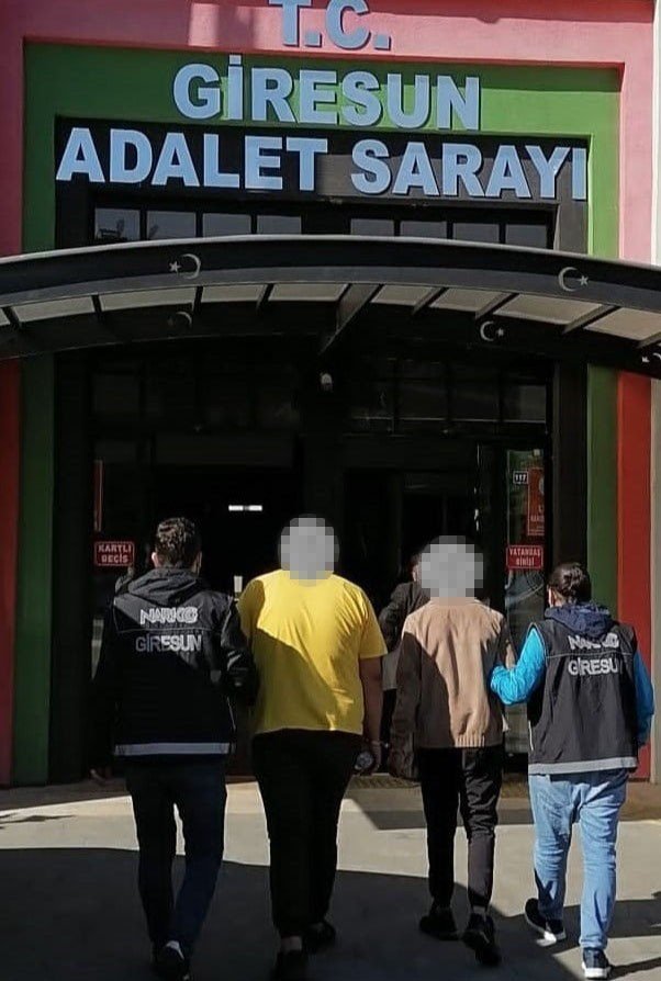 Giresun’da Uyuşturucu Operasyonu