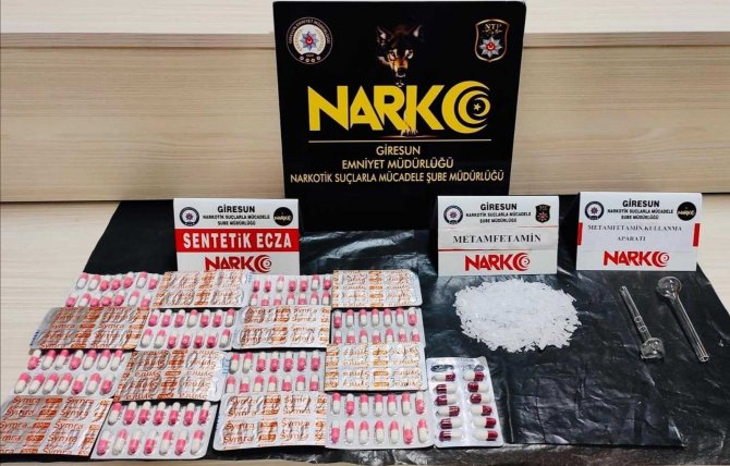 Giresun’da Uyuşturucu Operasyonu