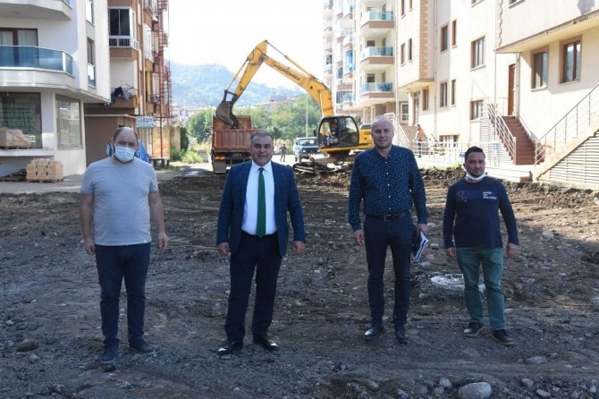 Görele Belediyesi’nin Alt Ve Üst Yapı Çalışmaları Devam Ediyor