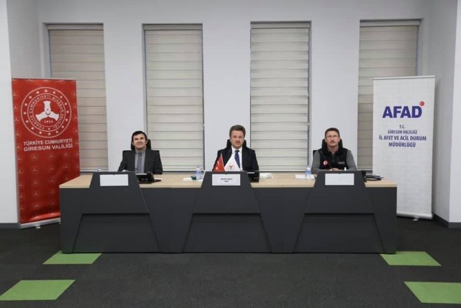 Giresun’da Sel Afeti Sonrası Yapılan Çalışmalar Değerlendirildi