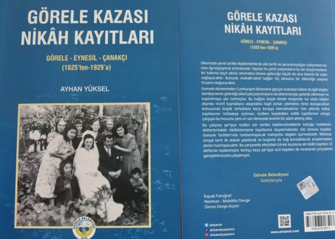 Görele’nin Nikah Kayıtları Kitap Oldu