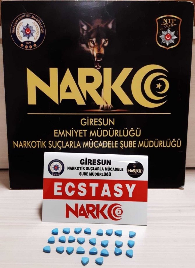 Giresun’da Uyuşturucu Operasyonu
