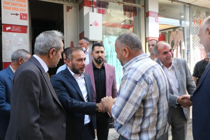 Ak Parti’nin Gönül Köprüsü Ergani’de