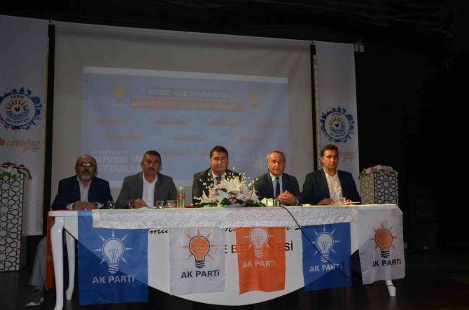 Ak Parti Gerze İ̇lçe Danışma Meclisi Toplantısı
