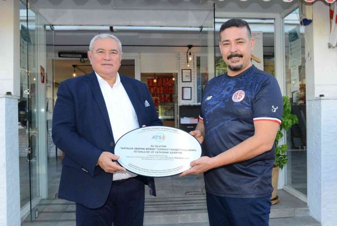Atso’dan Antalya’nın Lezzet Markalarına Coğrafi İşaret Belgesi
