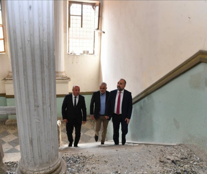Ayvalık’ta "Kız Meslek Lisesi" Tarihî Dokusuna Kavuşuyor