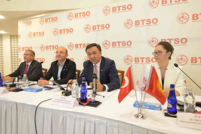 Kırgızistan’dan Bursa’ya Yatırım Daveti