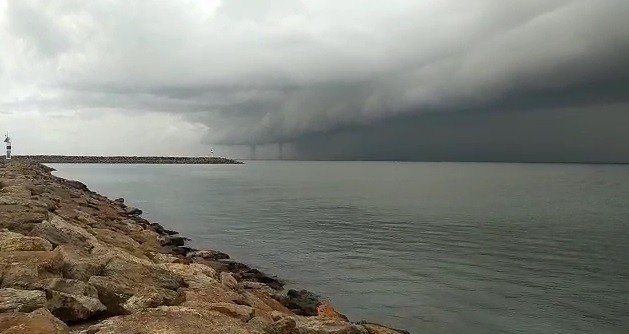 Edirne’de Hortum Paniği