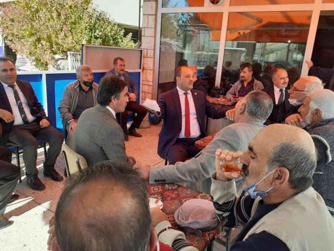 Mhp İ̇l Başkanı Karataş’tan Esnaf Ziyareti