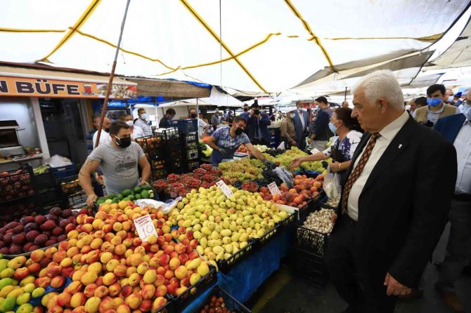 Başkan Gürün, Milas İlçesinde Ziyaretlerde Bulundu