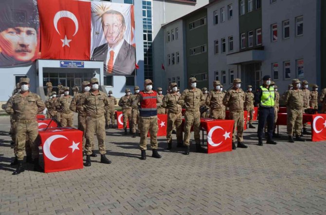 Muş’ta 50 Güvenlik Korucusu Yemin Ederek Göreve Başladı