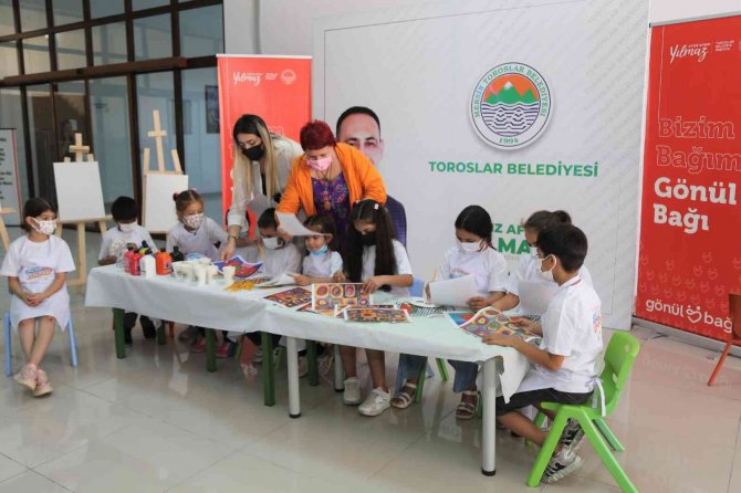 Toroslar Belediyesi, Çocukları ‘Hayal Tasarım Atölyesi’nde Buluşturuyor
