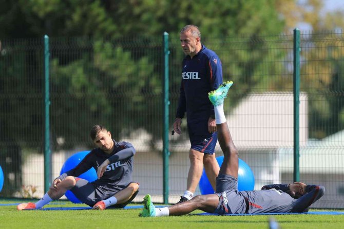 Trabzonspor, Fenerbahçe Maçı Hazırlıklarını Sürdürdü