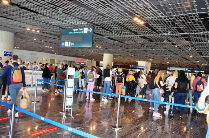 Muğla 9 Ayda 908 Bin Yabancı Turist Ağırladı