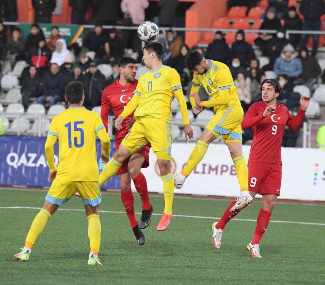 Ümit Milli Takım, Kazakistan’ı 1-0 Yendi