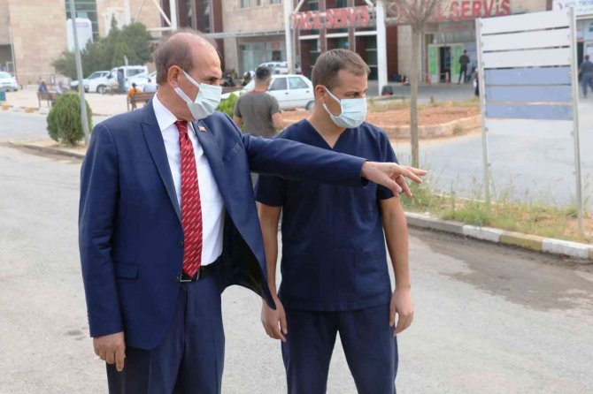 Yalçınkaya Hastanede Talepleri Dinledi