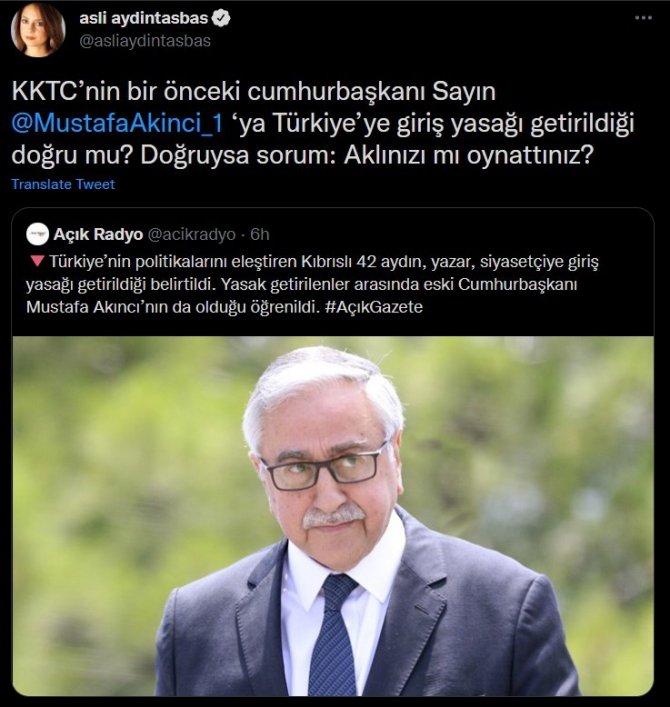 Sözcü Çataklı’dan ’Kıbrıslı 42 Yazara Türkiye’ye Giriş Yasağı Getirldi’ İfadesine Sert Cevap: “Bu Bir Yalandır, Nokta”