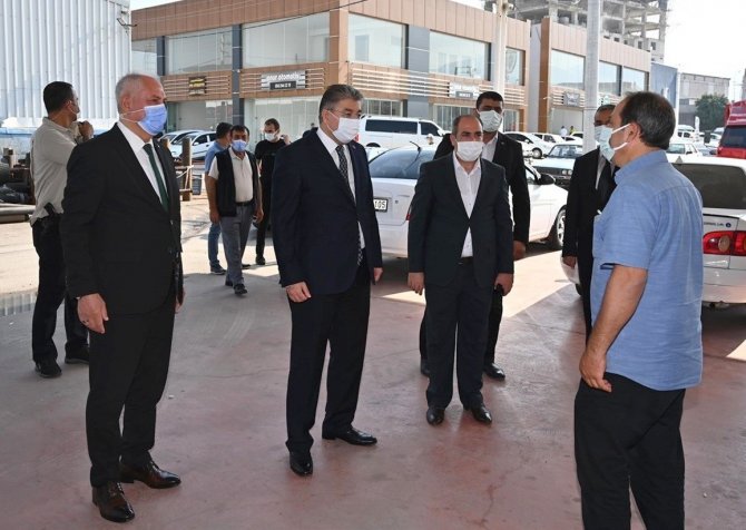 Oto Galericiler Sitesi’nde Korona Virüs Denetimi