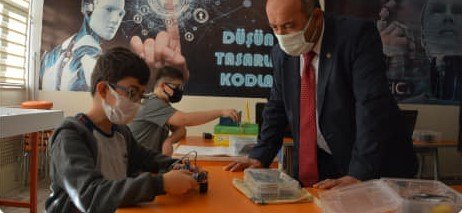 Kütahya İ̇l Milli Eğitim Müdürü Hasan Başyiğit Gediz’i Ziyaret Etti
