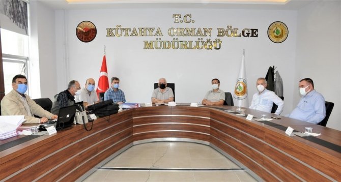 Kütahya’da Orman Kadastro Çalışmaları Masaya Yatırıldı