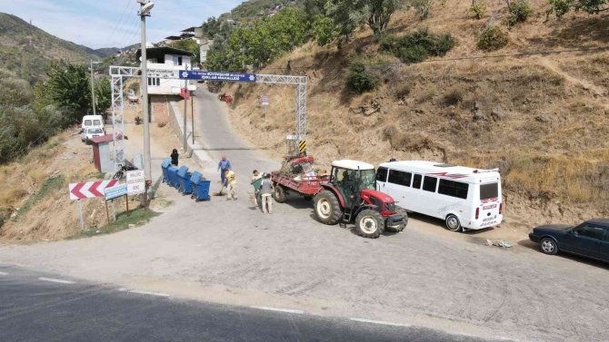 Nazilli Belediyesi, Işıklar’da Yol Çalışması Gerçekleştirdi