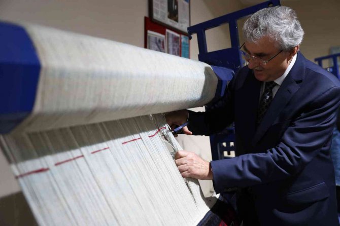Yağcıbedir Halısında Üretime Hız Verildi