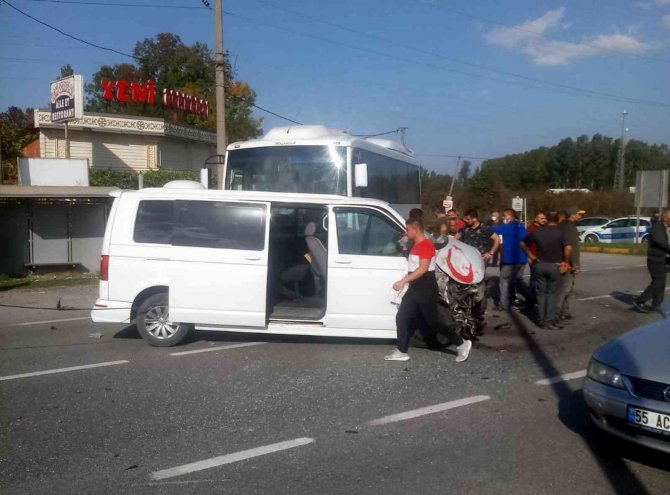 Samsun’da Zincirleme Trafik Kazası: 5 Yaralı