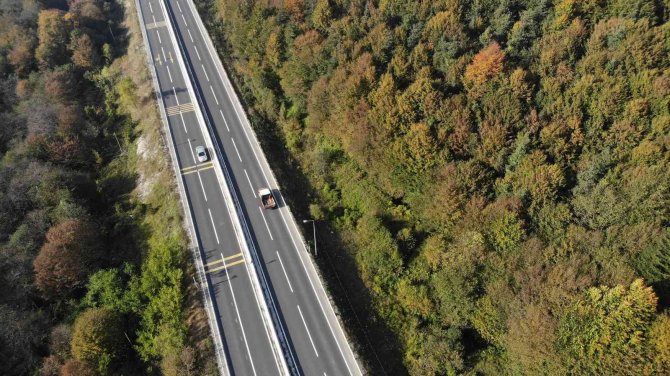 İ̇stanbul’un Anadolu’ya Açılan Kapısı Bolu Dağı’nda Sonbahar Güzelliği