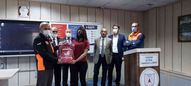 Afad Öğrencilere Afetlere Hazırlık Eğitimi Veriyor