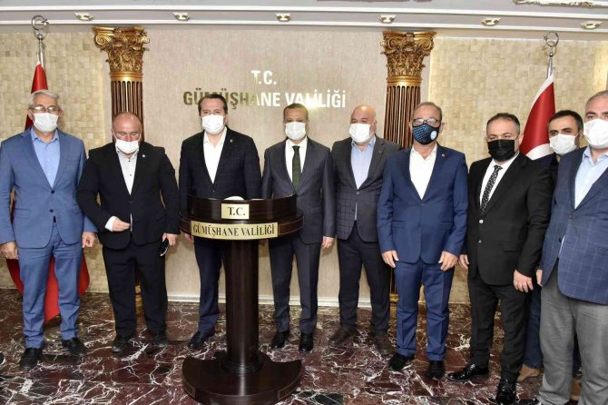 Memur-sen Genel Başkanı Ali Yalçın Gümüşhane’de